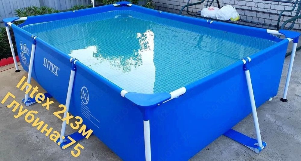 Basseyn intex бассейн интех basen intex 3-2-0.75