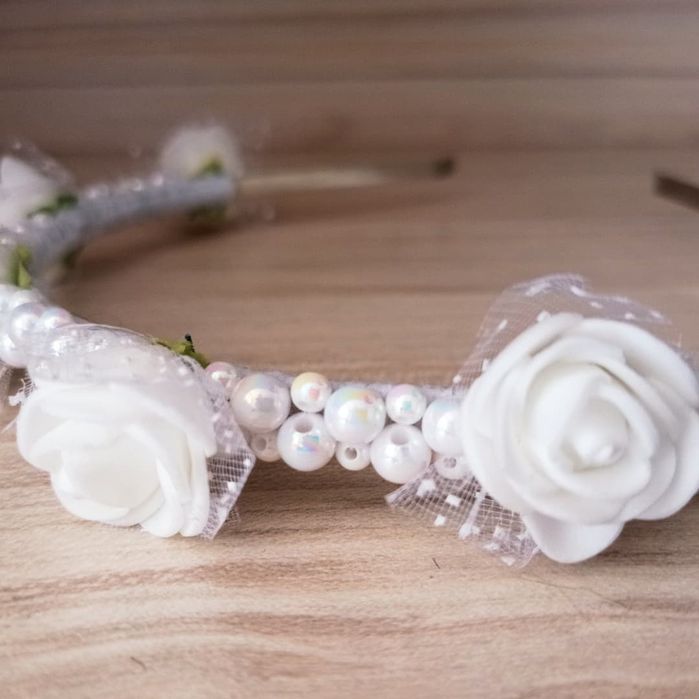 Диадема воал за моминско парти