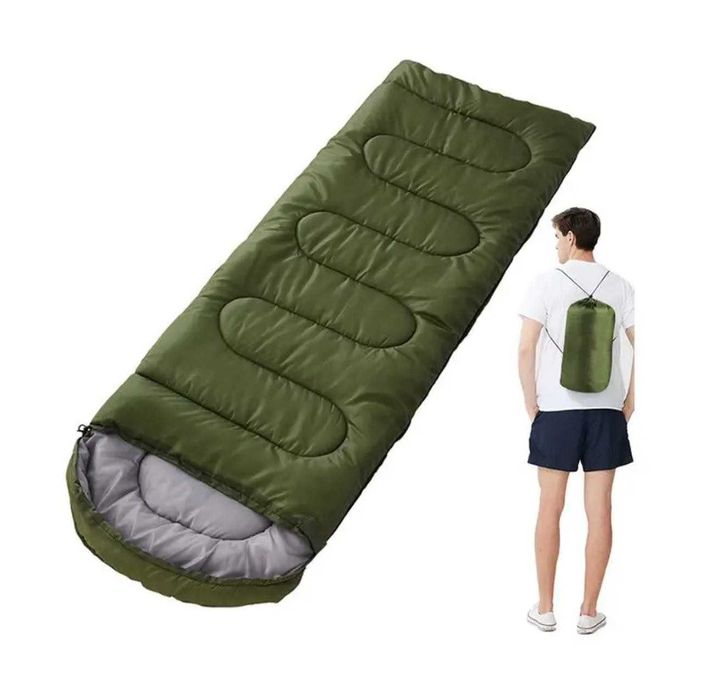 Спальник туристический мешок190x75 см До -25 градус Доставка бесплатно