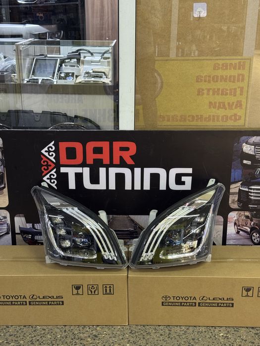 Prado 120 передние Led фары