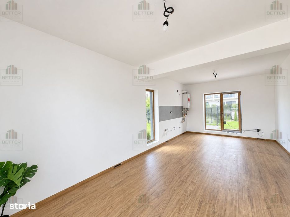 Casă individuală – 5 camere, 3 băi | Comuna Berceni - Curte amenajată