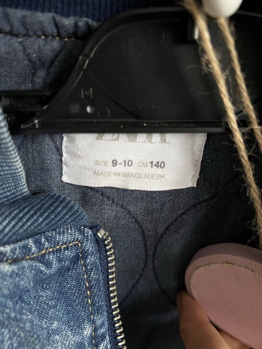 Geaca blugi Zara - copii 9/10 ani