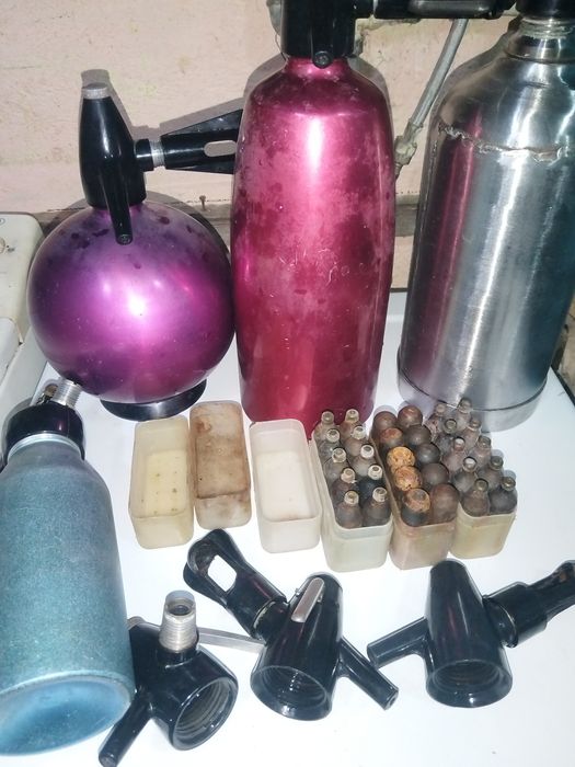 Sifoane capsule aluminiu sau inox