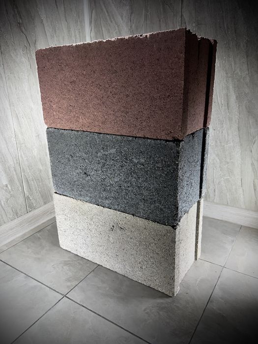 Сплитерные блоки, колонны, кирпичи для забора.