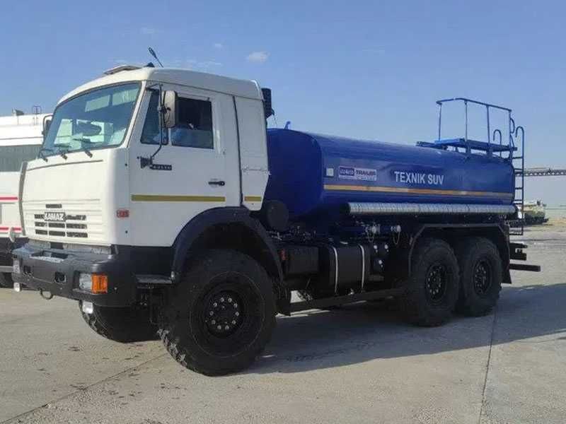 Водовоз для технической воды КАМАZ + Лизинга хам берилади