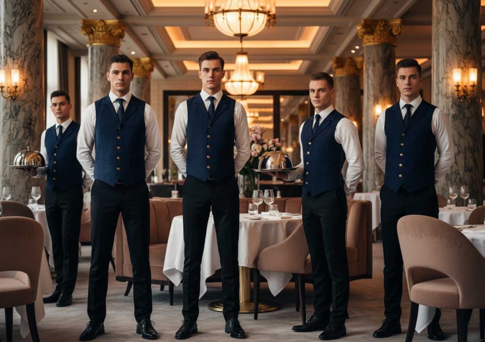 Жилетки для HoReCa | Пошив на заказ