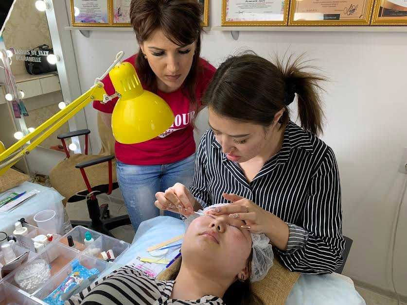 Обучение наращивание ресниц