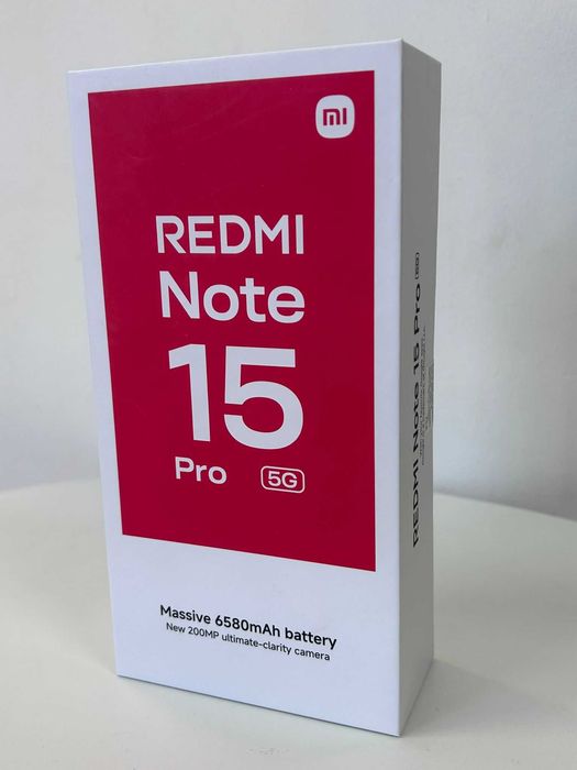 Redmi Note 15 Pro 5G Titanium – 200MP, AMOLED 120Hz, Baterie 6580 mAh