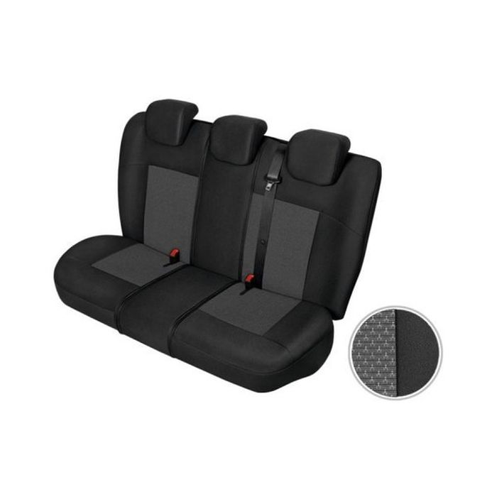 Set huse scaun model Apollo Negru marime M-L, spate set huse auto Kegel