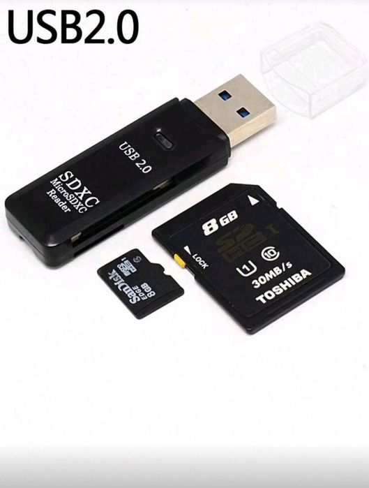 USB 2.0 четец на SD карти