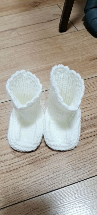 Пинетки вязаные красивые