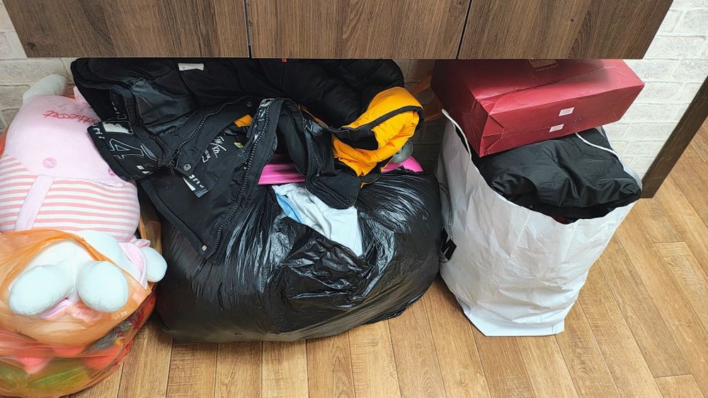 Отдам детскую одежду на возраст 6-11 лет