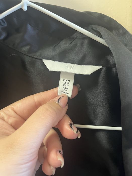 Черна риза H&M - М, оувърсайз