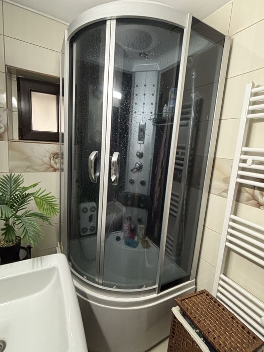 Cabina dus hidromasaj FM lumini
