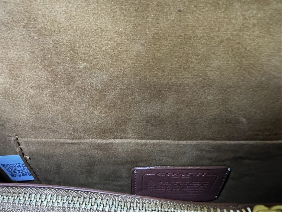 Geanta Coach mini piele naturală