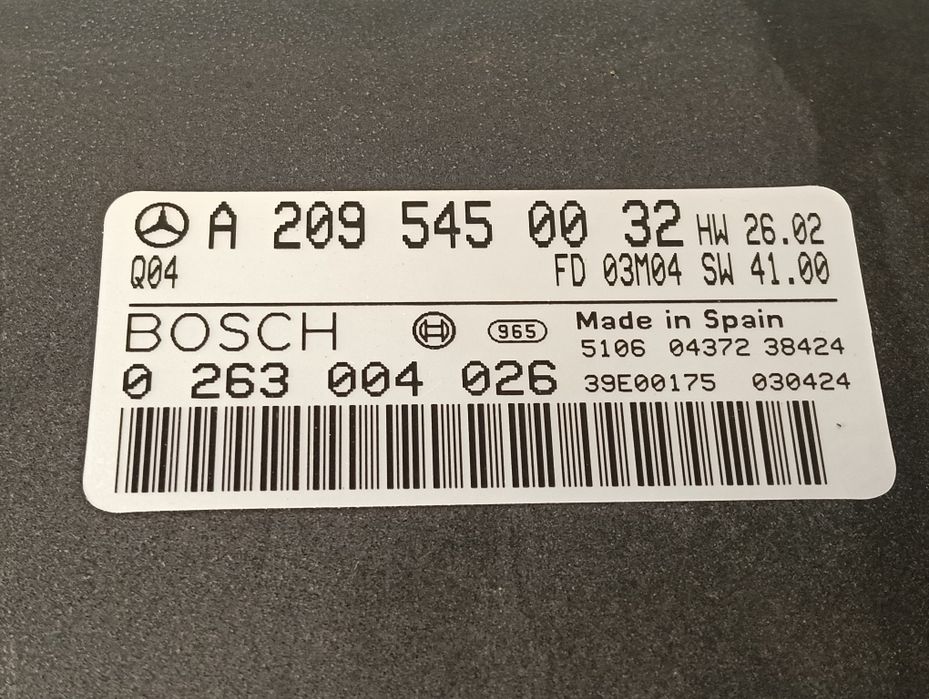 Парктроник модул Mercedes CLK W209 – A2095450032 – BOSCH