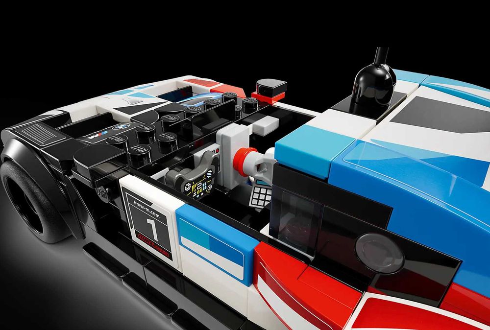 LEGO Speed Champions Гоночные автомобили BMW M4 GT3 и BMW M Hybrid V8