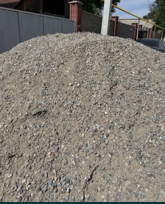 Отсев, песок, шебень Сникерс