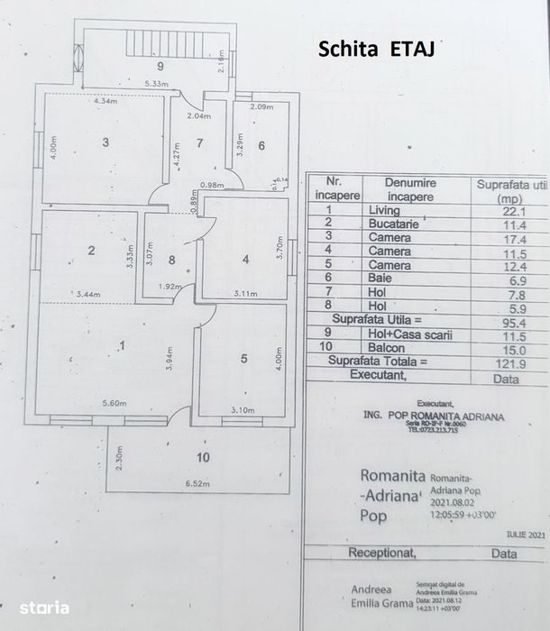 Casa pentru 2 familii|teren generos 1000mp