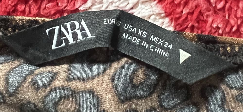 Рокля Zara леопардова