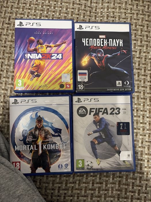 диски на ps5 все целые