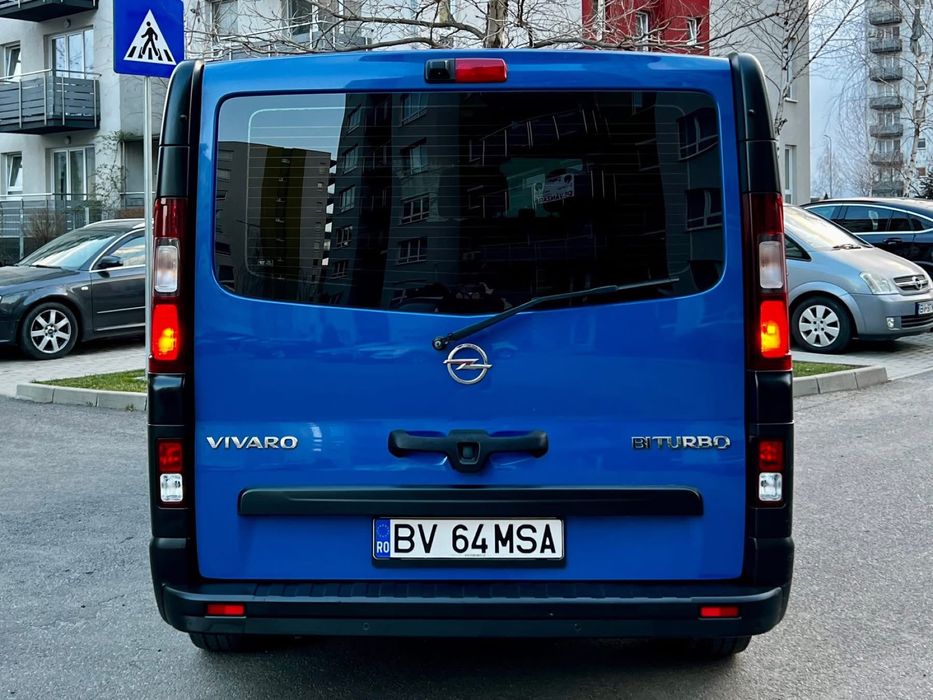 Opel Vivaro B Lung 8+1 Locuri An Fabricatie 2018 1,6Diesel 125 Cp Inscris Ro !