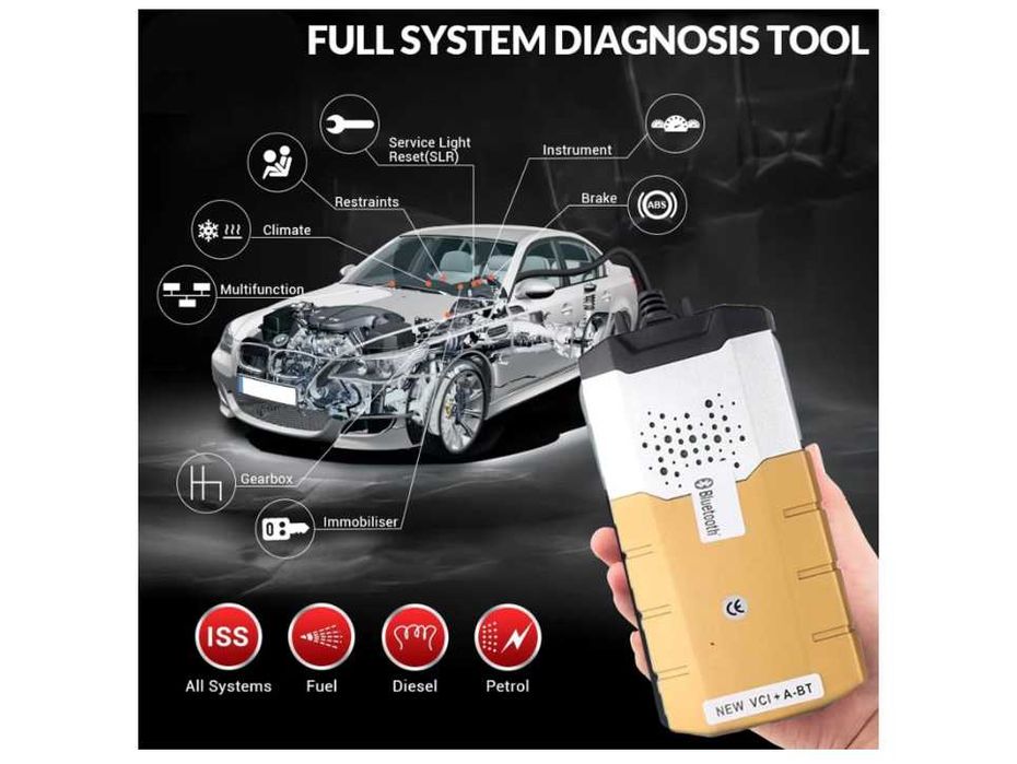 DELPHI DS150E 2025 Diagnoza Auto Multimarca GOLD A+++ Soft LICENTA NELIMITATA