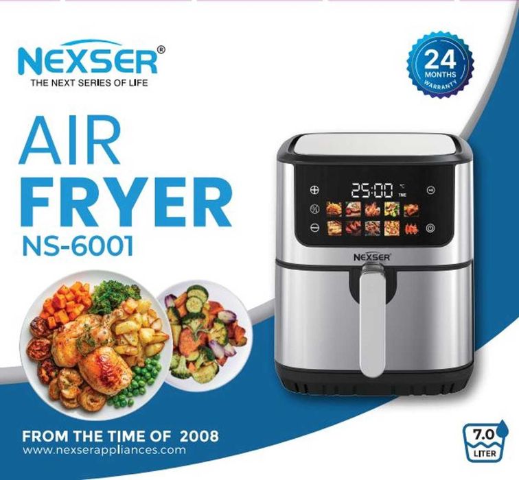 Аir fryer Nexer NS-10102 1600W 10л Еър фрайър Фритюрник с горещ въздух