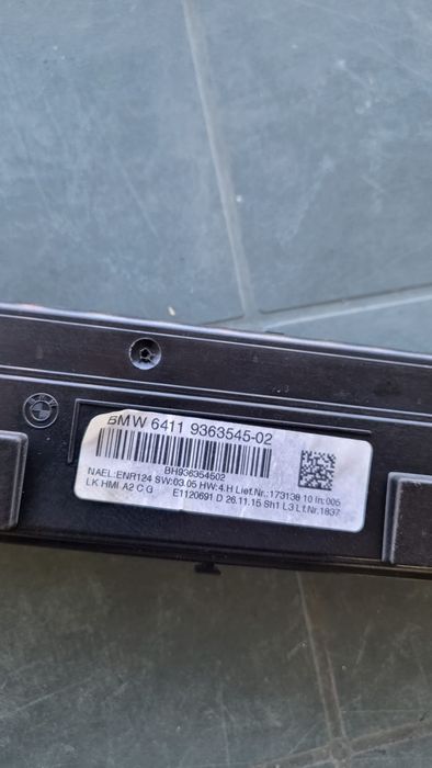 Panou Clima Dublu Climatronic BMW F20 F30 F31 F36