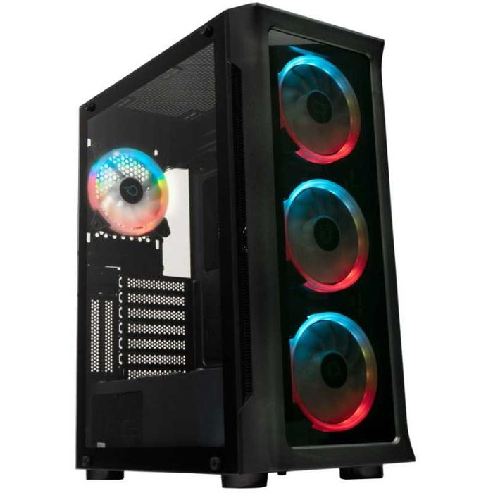 Carcasa Spacer Shield ARGB Middle Tower ATX sticla securizata