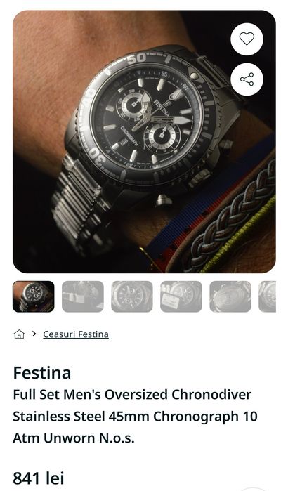 Ceas festina chronograph