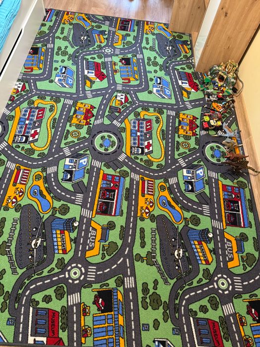 Детски килим на пътища City Life 200 / 290 см