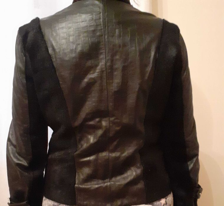 Кожено дамско яке