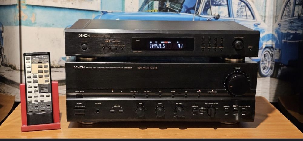 Muzica la amplificator statie Denon PMA 880 R