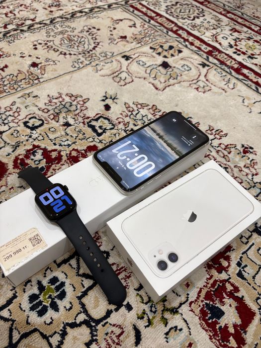 Iphone 11 apple watch 8 series