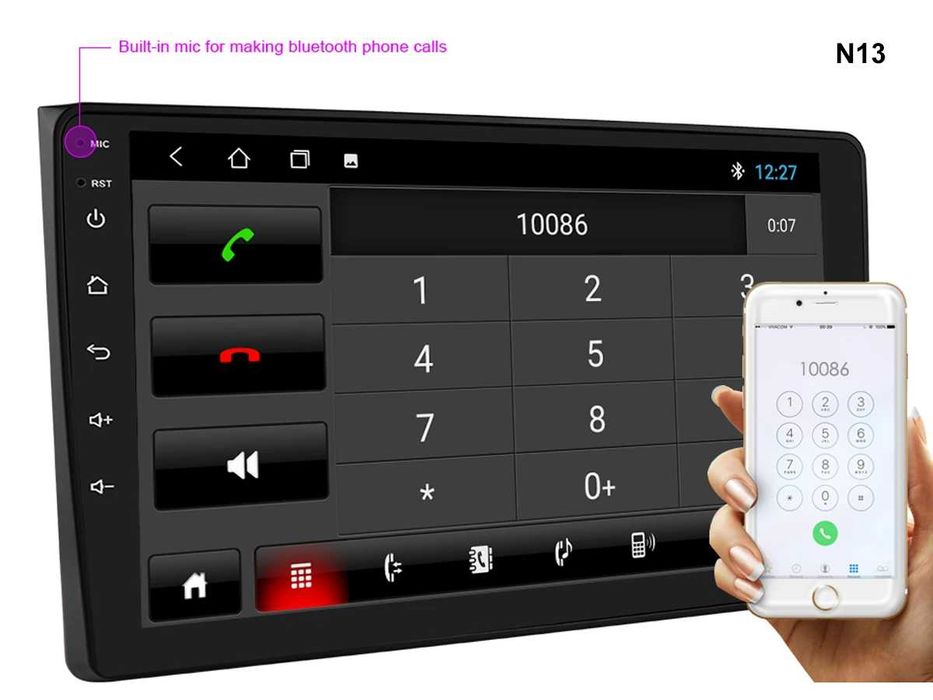 SIstem multimedia display de 9,8 inchi pentru AUDI A4 B6 B7 01-07