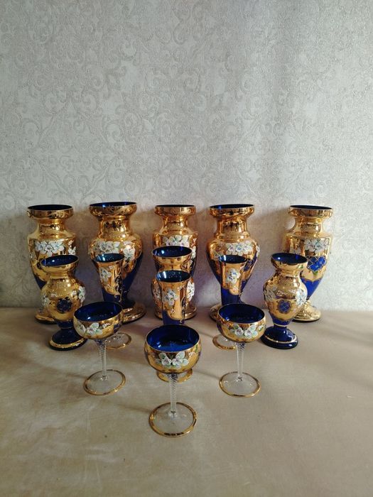 Продается набор чешского стекла Bohemia Чехия.
Оригинал, не современно