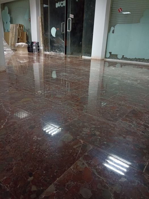 Полиране на мрамор