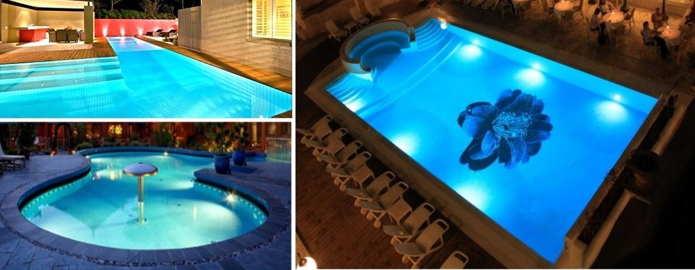 Подводные диодные лампы для Бессейна, 12 вольт