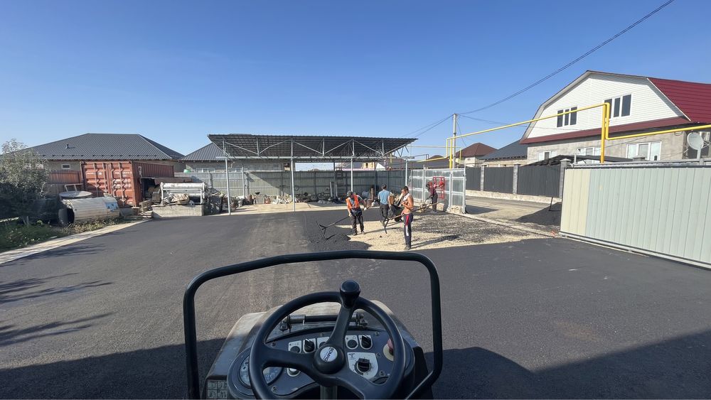 Асфальтирование Асфальт Укладка