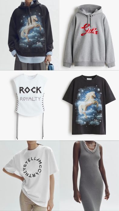Суичър/худи, топ и тениски H&M x Stella McCartney