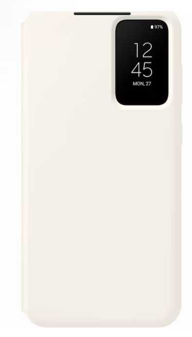 Husa Smart View Wallet Cover SAMSUNG Galaxy S23+ Cream
