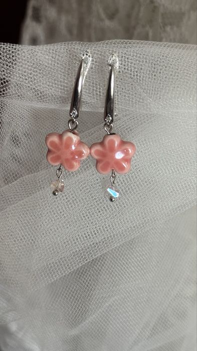 Сережки, серьги новые, ручная работа