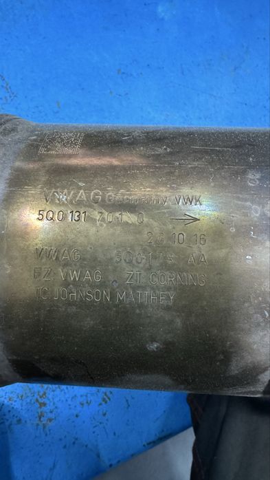 Катализатор 2.0 tsi tfsi ea888 gen.3 2013. 2020