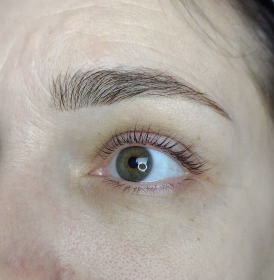 Ламинирование ресниц и бровей