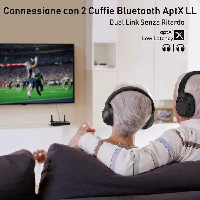 Transmitator/receptor audio Bluetooth 5.0, 1Mii B03 antena duala