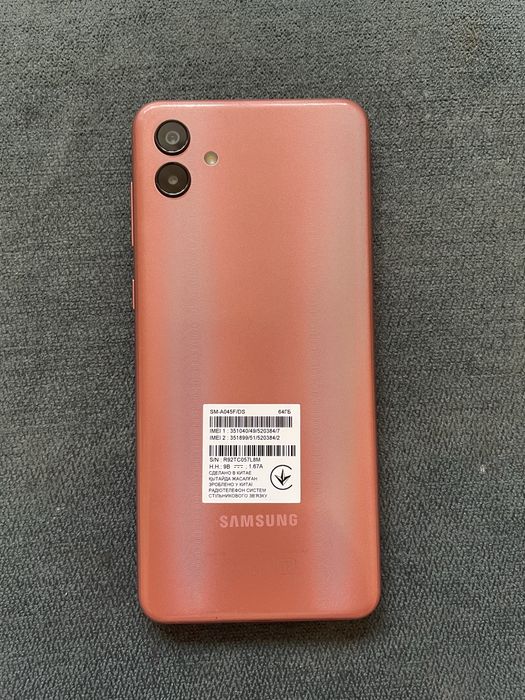 Продам Samsung galaxy A04. 4/64