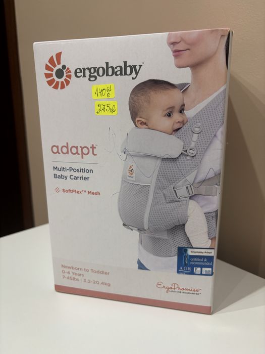 Ergobaby Adapt SoftFlex Mesh – ергономична раница за бебе