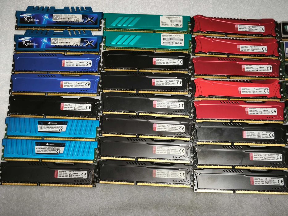 memorie ram 8gb ddr3 1600 mhz Kingston Corsair Crucial Geil G.Skill