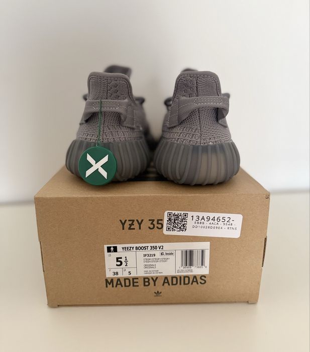 Vand YEEZY 350 Steel Grey